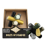 Bolts of Pompeii – Interlocking Metal Burr Puzzle