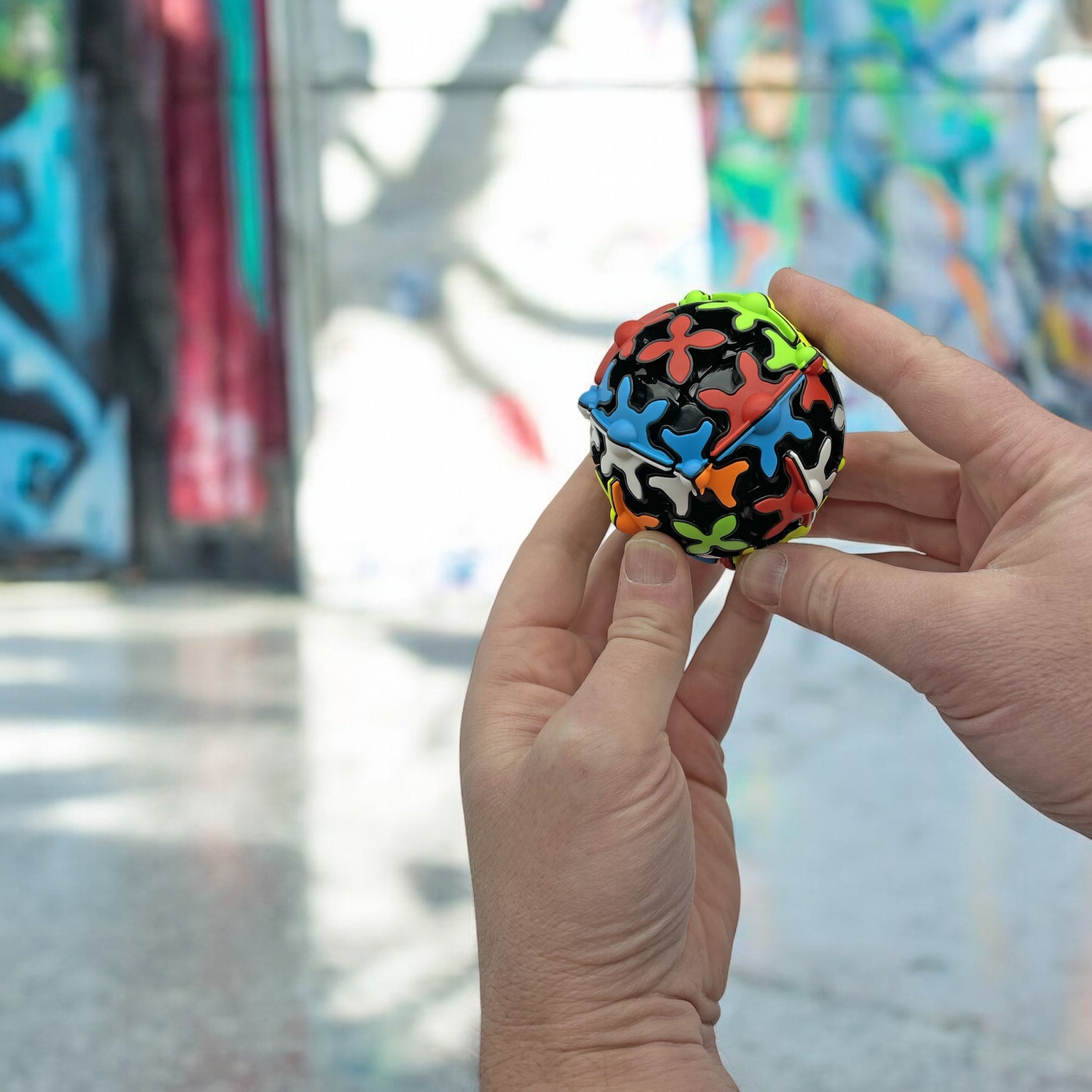 Blasteroid Puzzle: Spherical Spin for Advanced Solvers