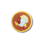 Thanksgiving Turkey Mini Patch