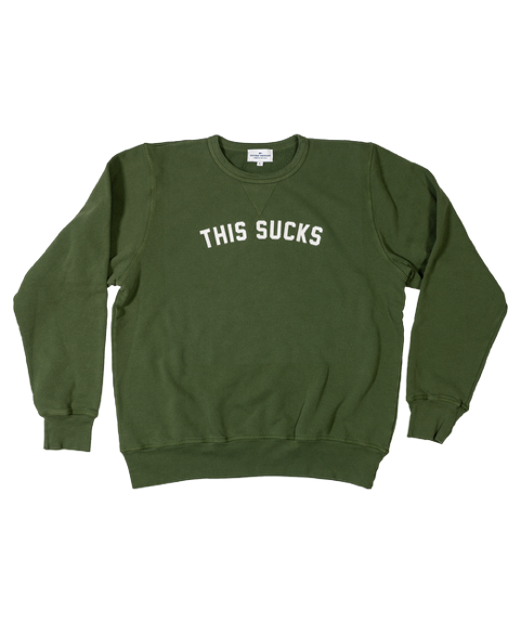 This Sucks Stitched Sweater