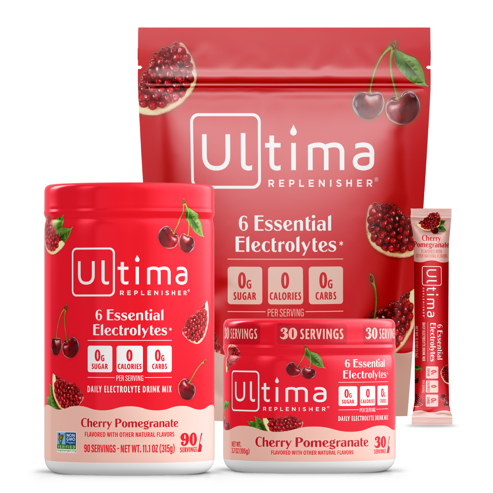Cherry Pomegranate Daily Electrolyte Drink Mix