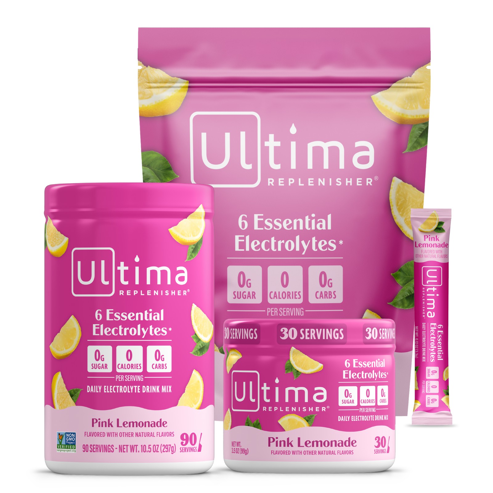 Pink Lemonade Daily Electrolyte Drink Mix
