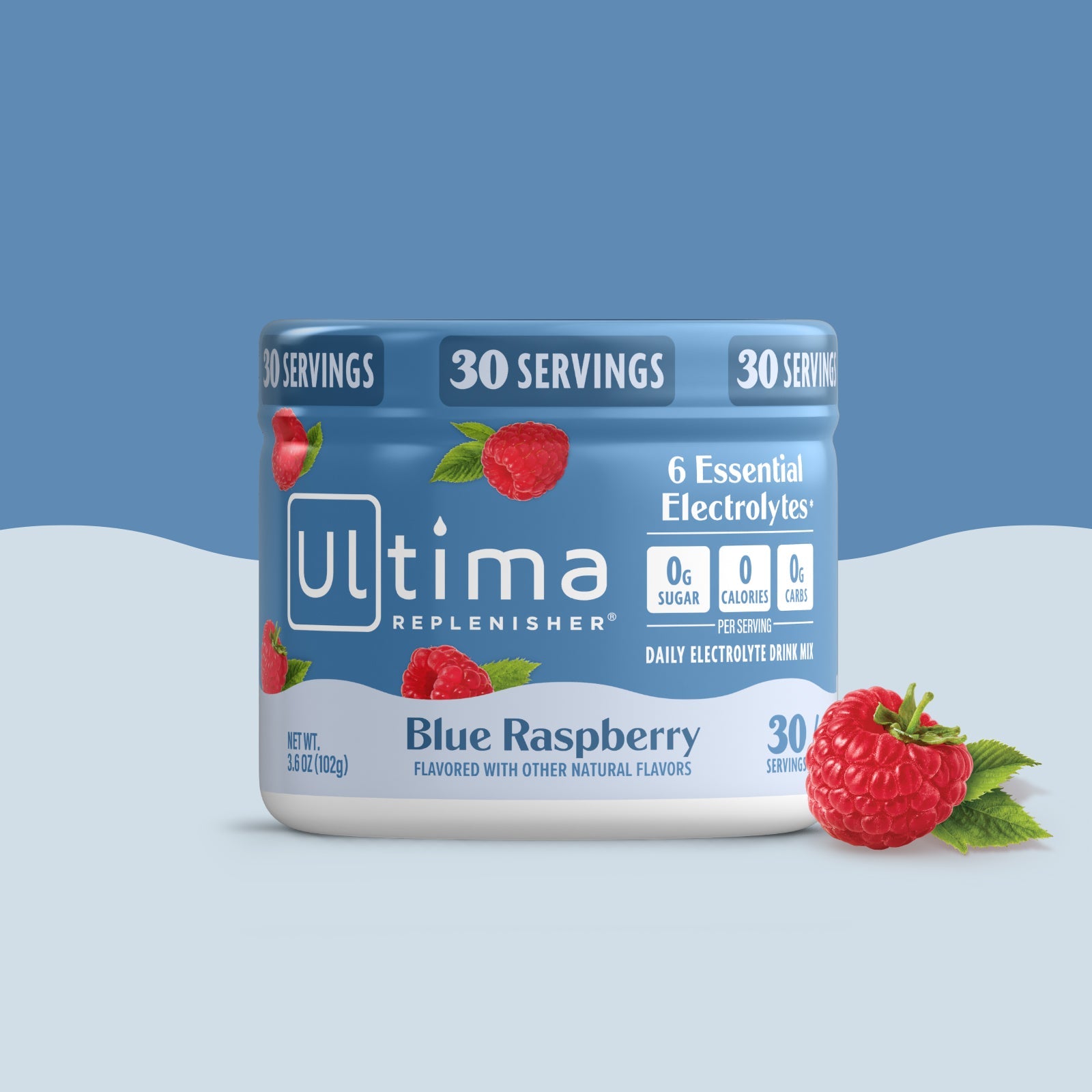 Blue Raspberry Daily Electrolyte Drink Mix
