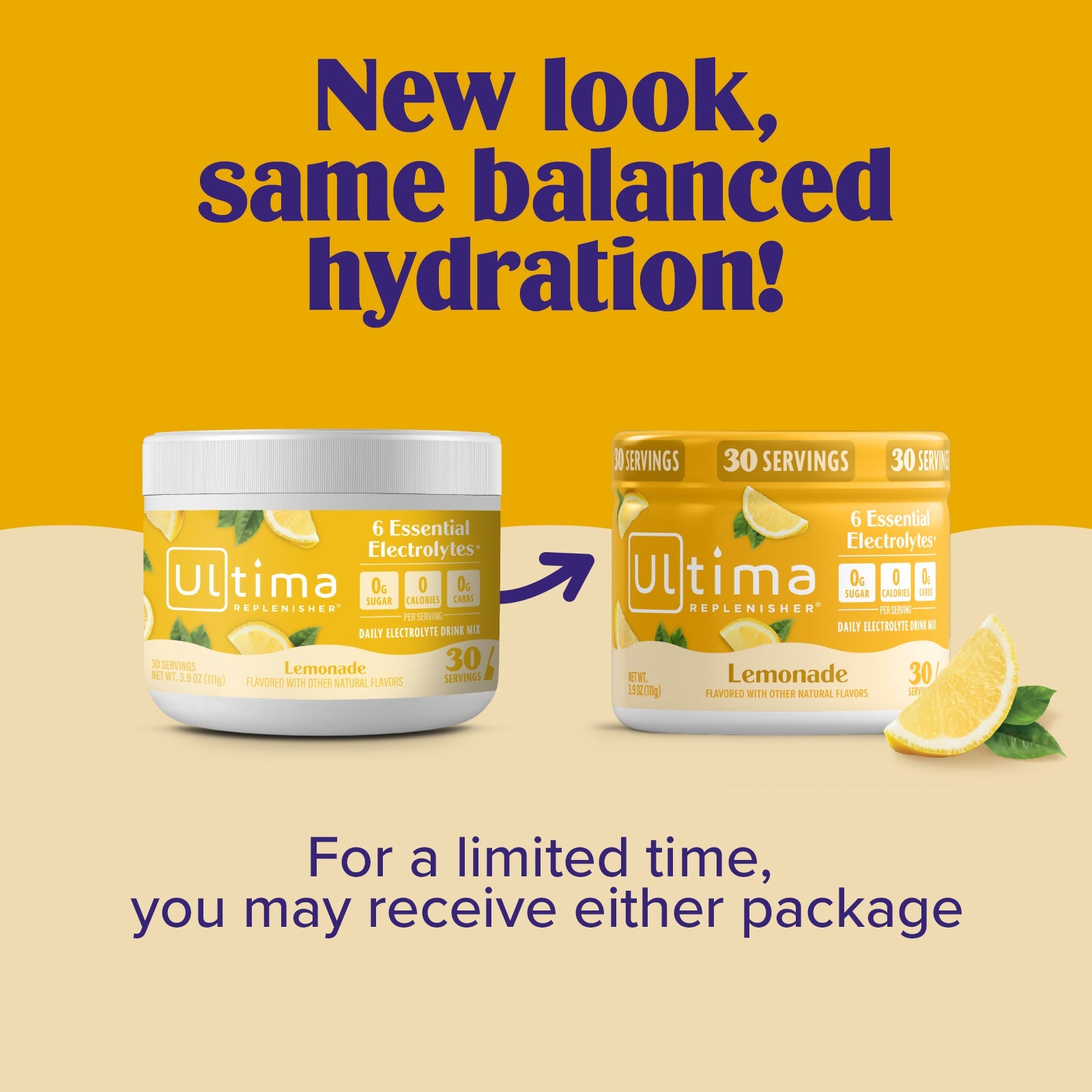 Lemonade electrolyte drink mix