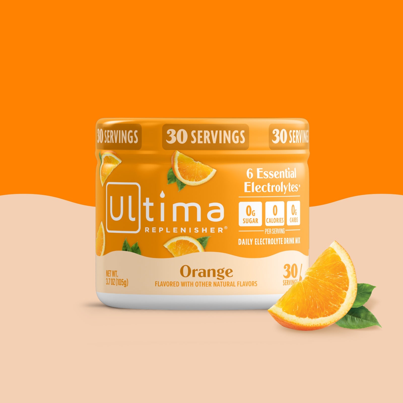 Orange Daily Electrolyte Drink Mix