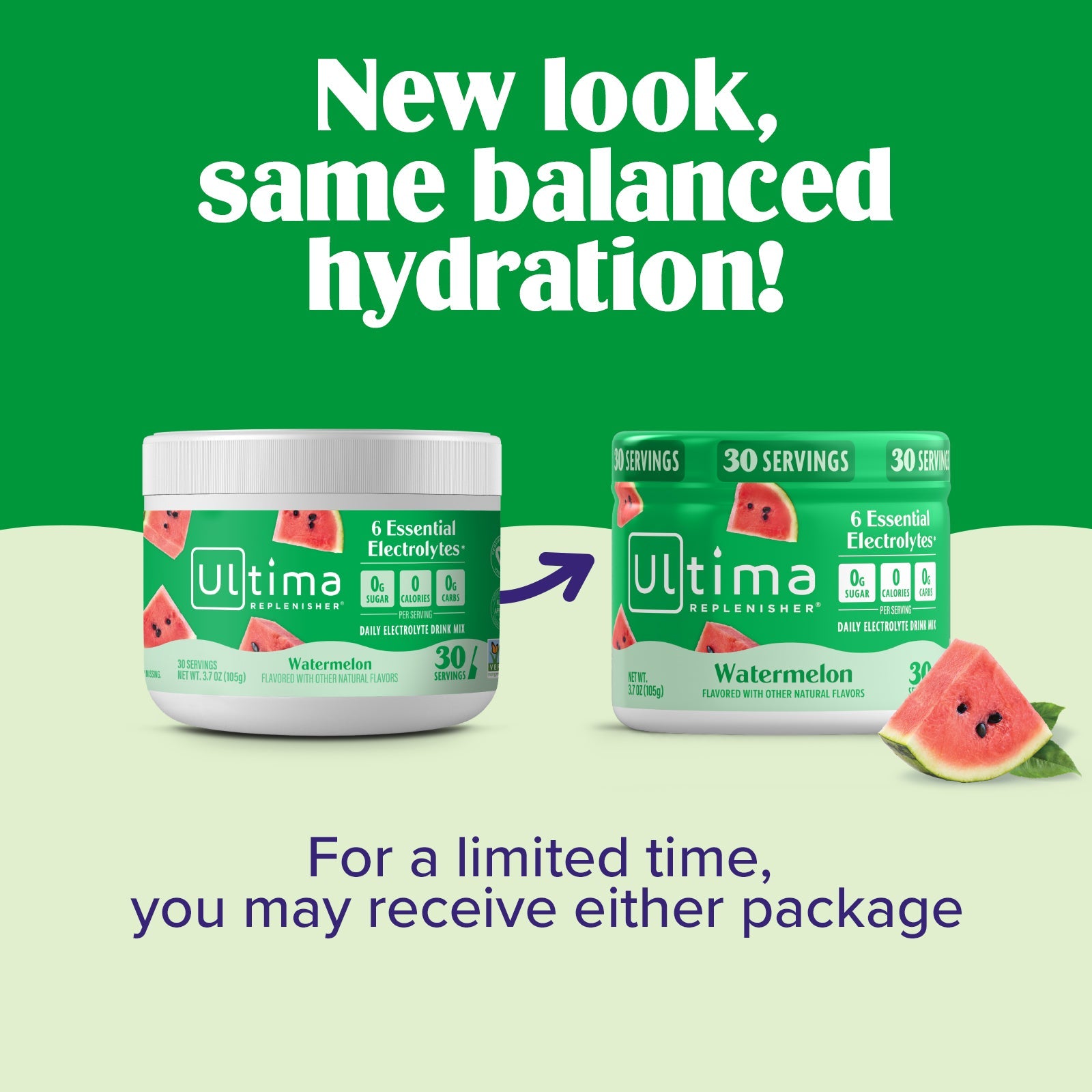 Watermelon electrolyte drink mix