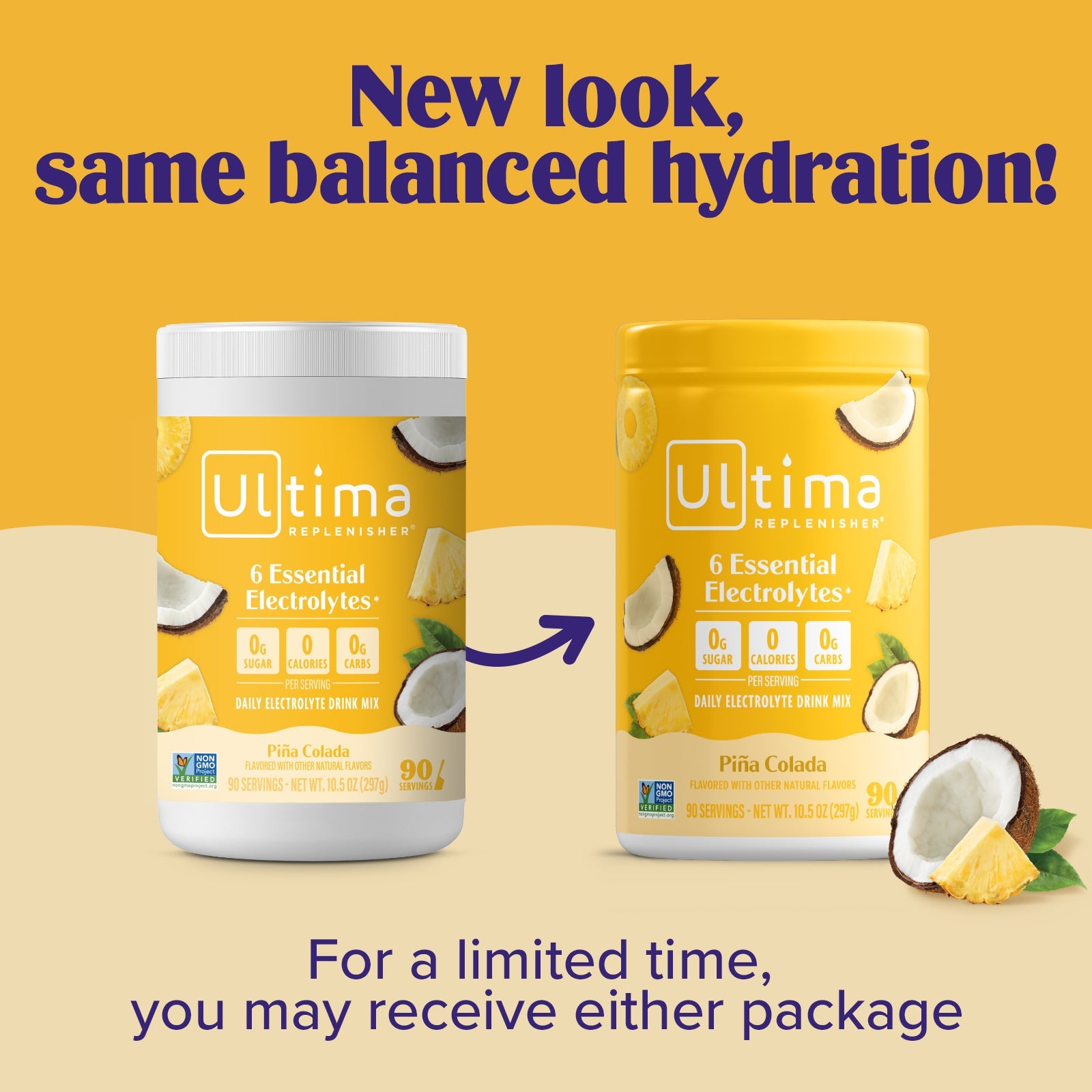 Piña Colada Mocktini electrolyte drink mix