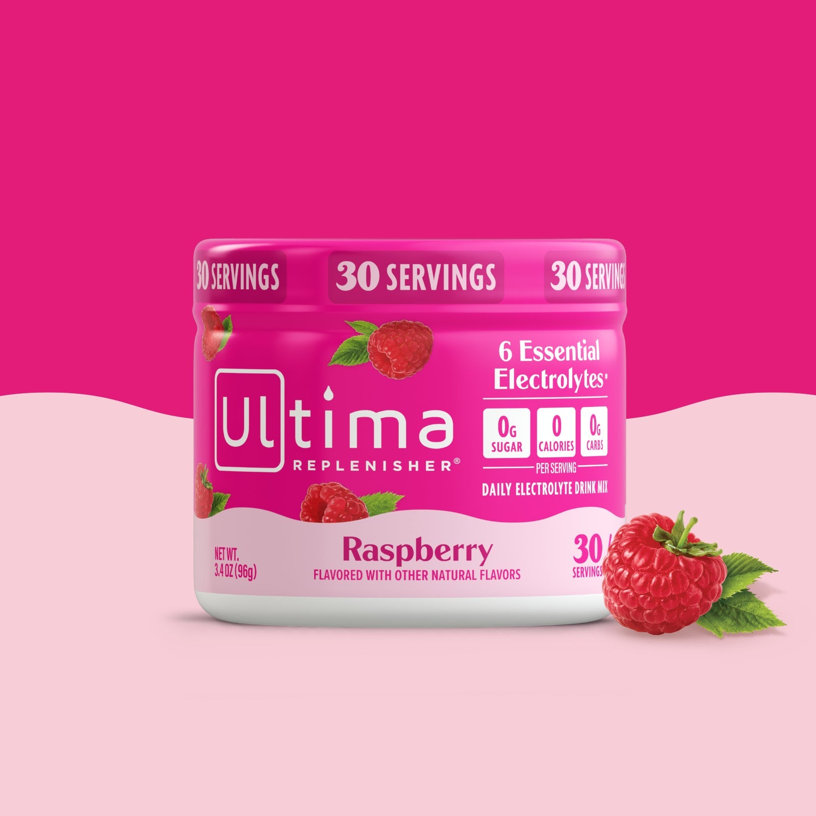 Raspberry Daily Electrolyte Drink Mix