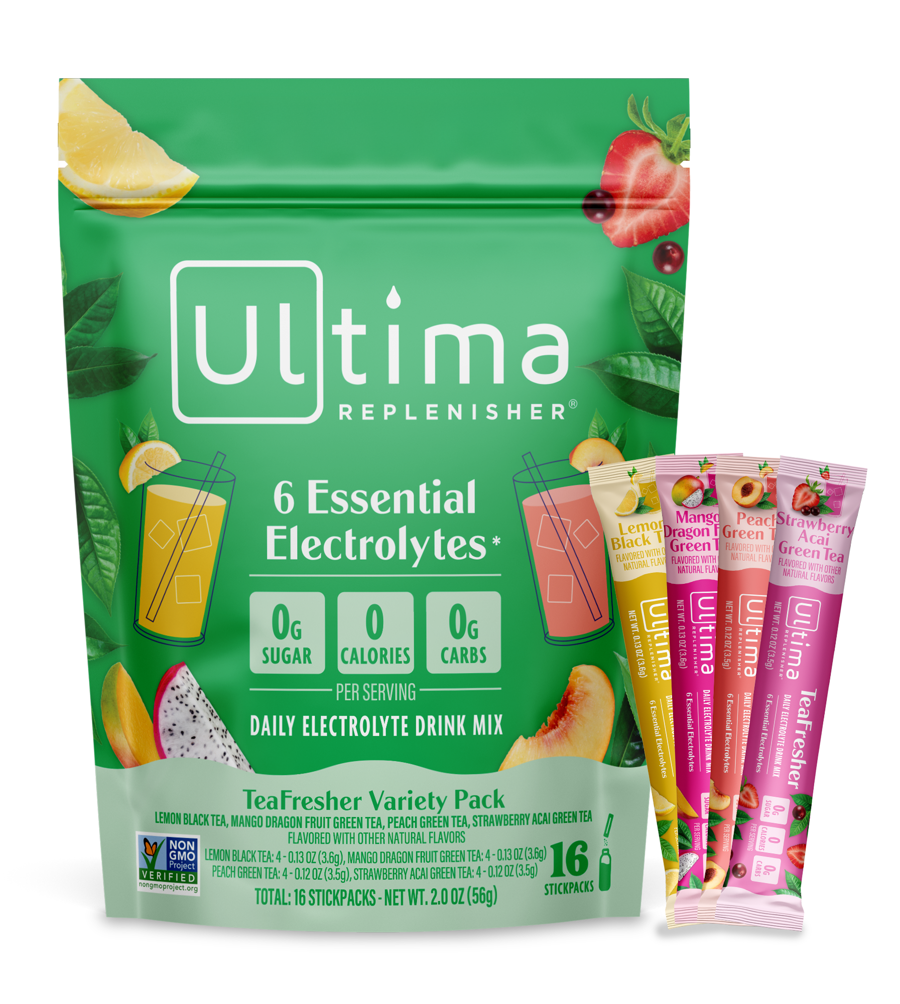 TeaFresher Variety pack electrolyte drink mix - Ultima Replenisher