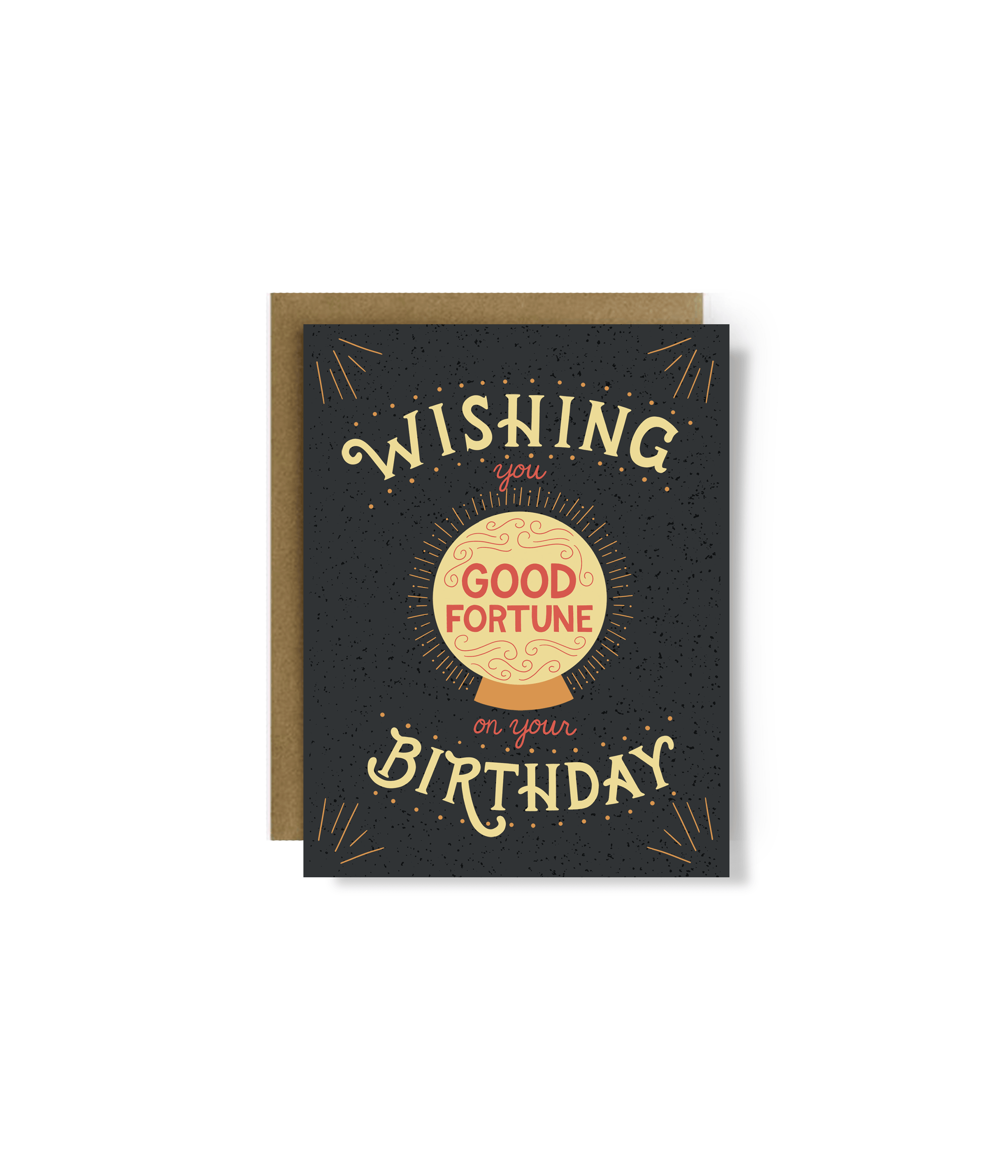 Good Fortune Tarot Birthday Greeting Card