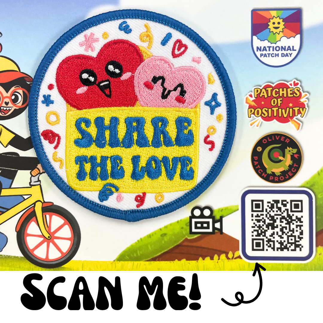 You're Invited to Share the Love POP Greeting Card with Patch
