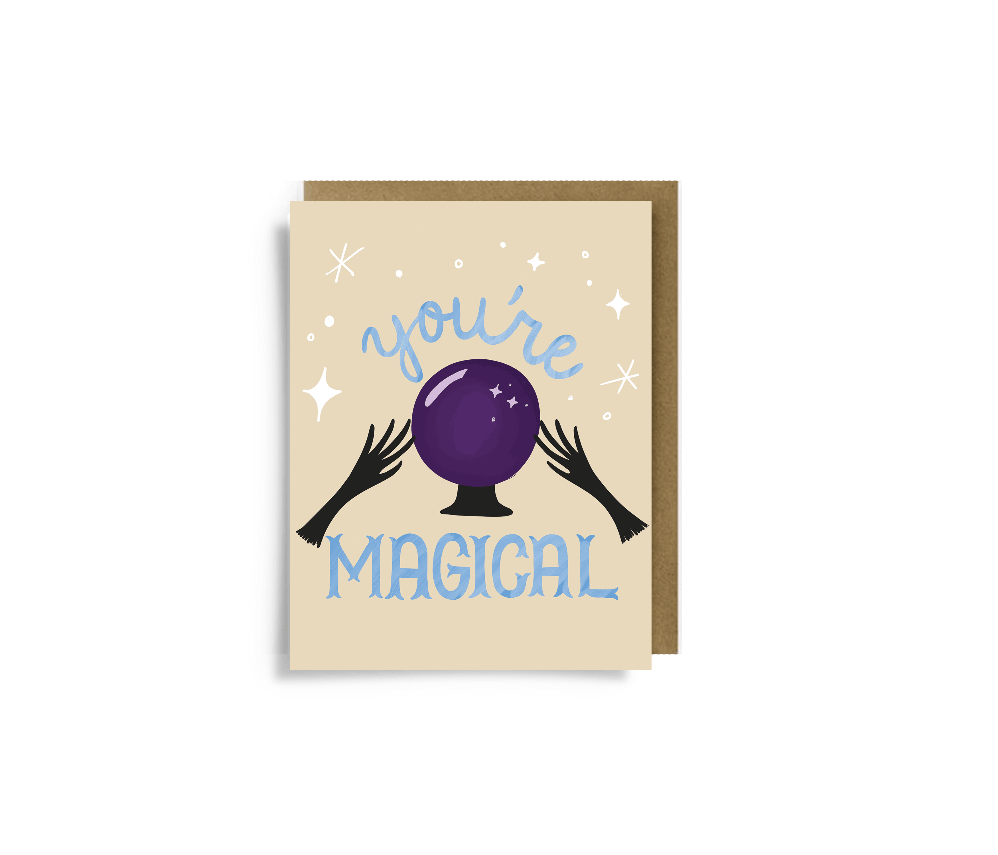 You're Magical Fortune Teller Friendship Greeting Card