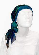 Fine Art Headscarf -Peacock