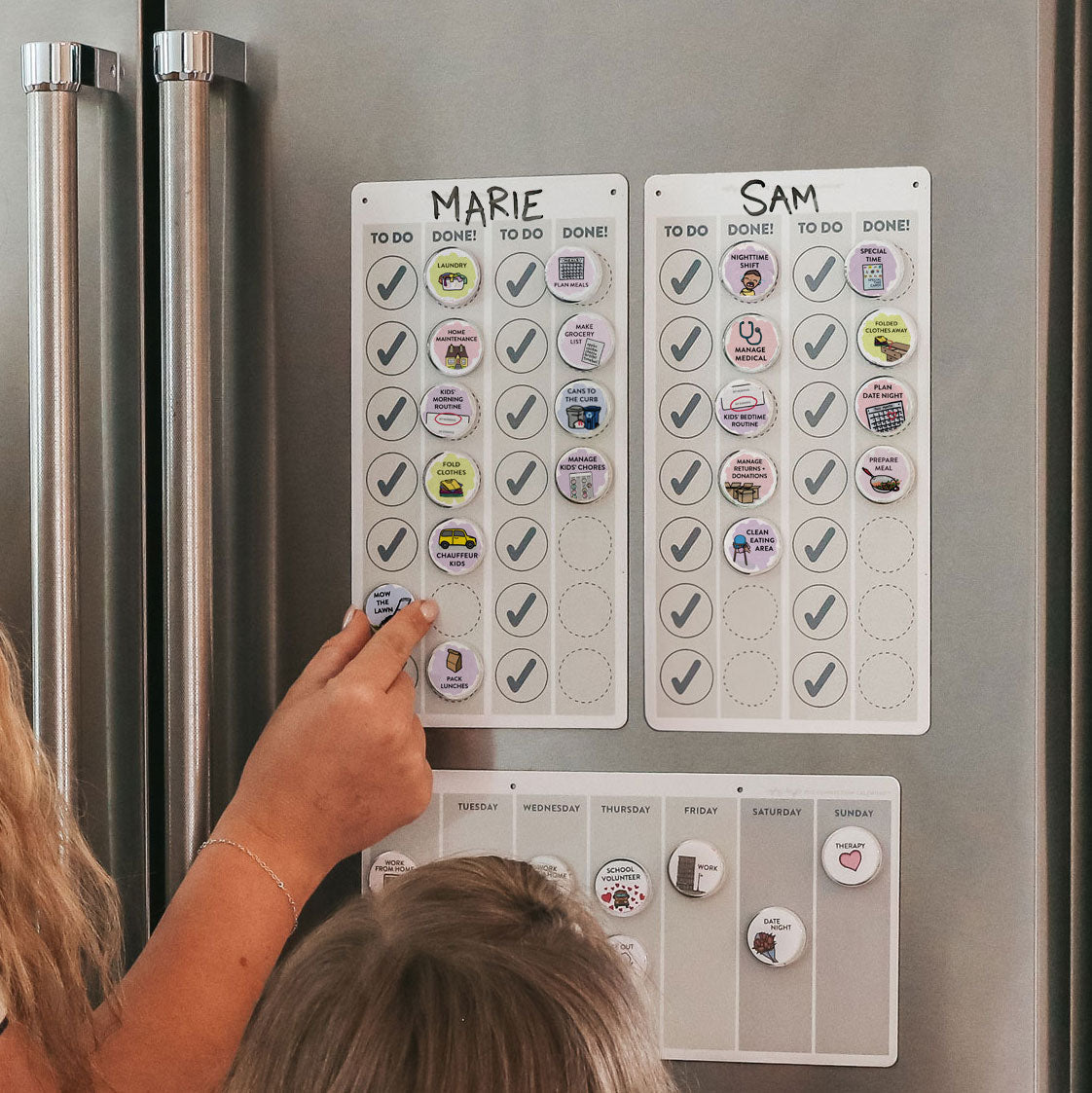 Adult Chore Charts for Parents to Divide Labor