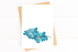 I Know Everything Feels Dark Right Now Encouragement Card Bereavement Card for L