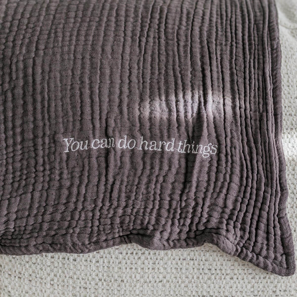 Inspirational Muslin Blanket