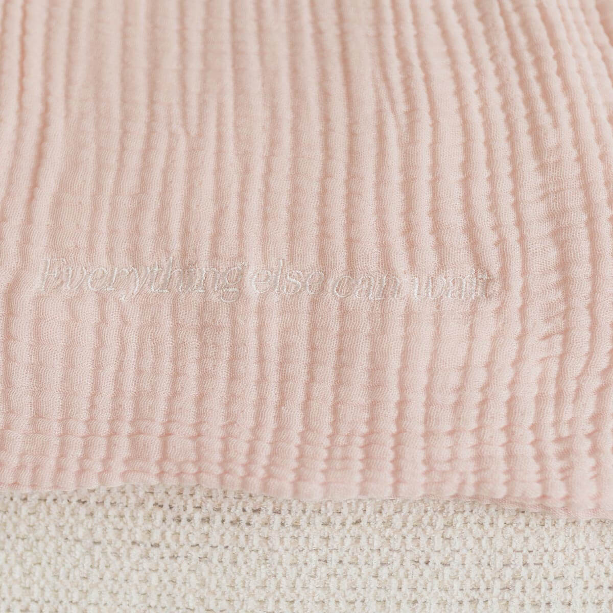 Inspirational Muslin Blanket