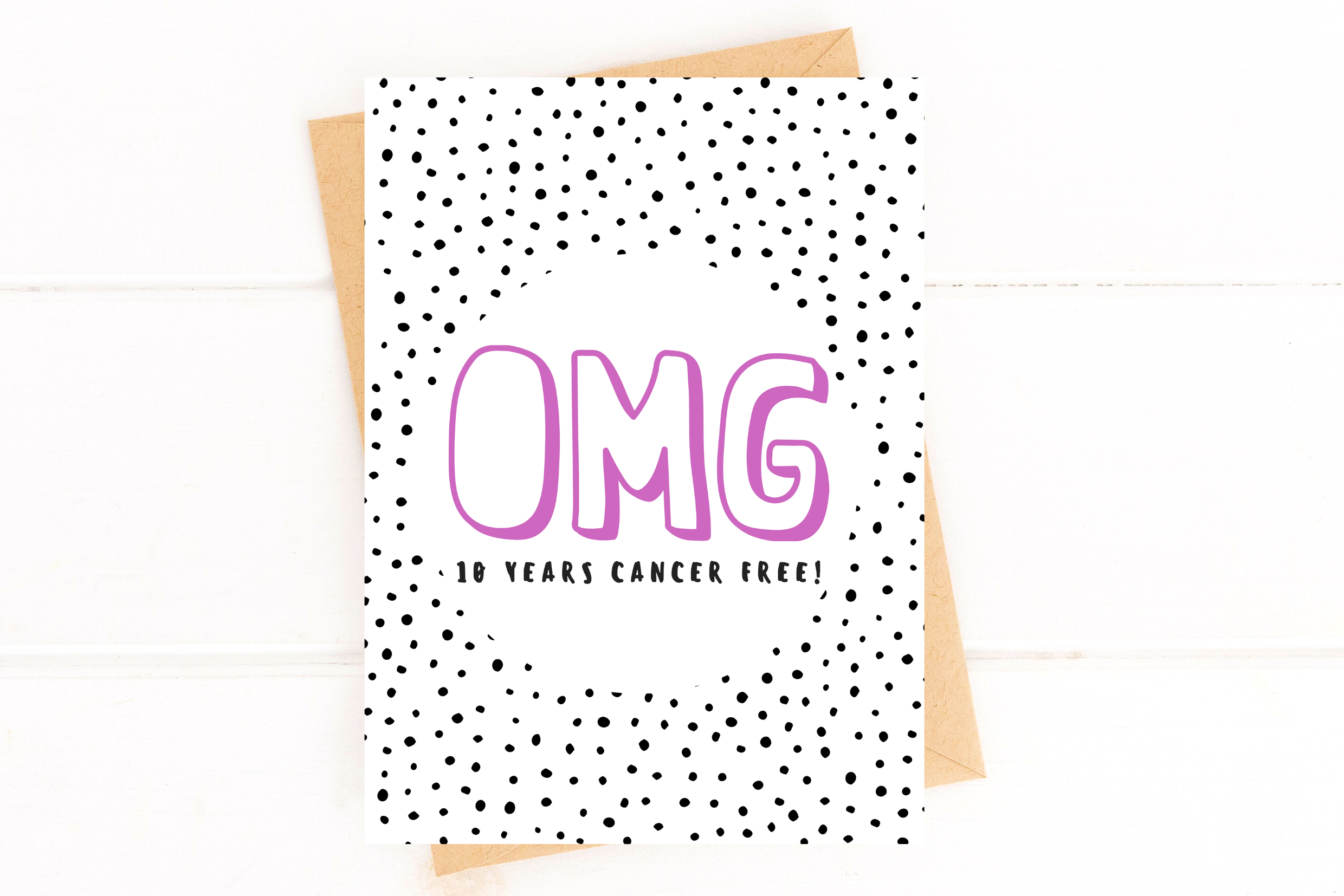 10 Year Cancer Survivor Card