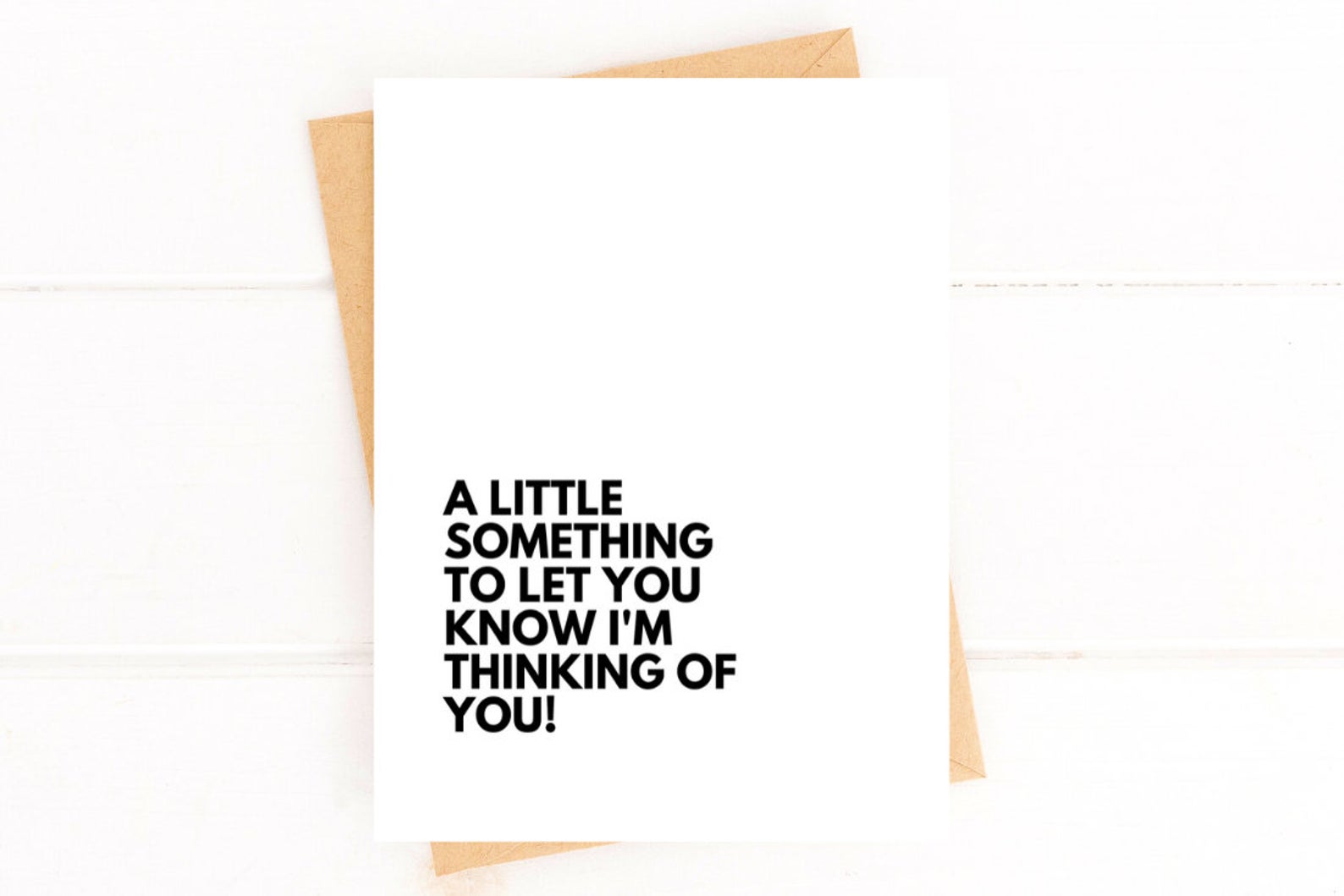 Sweet Thinking of You Card – Simple and Heartfelt Just Because Card