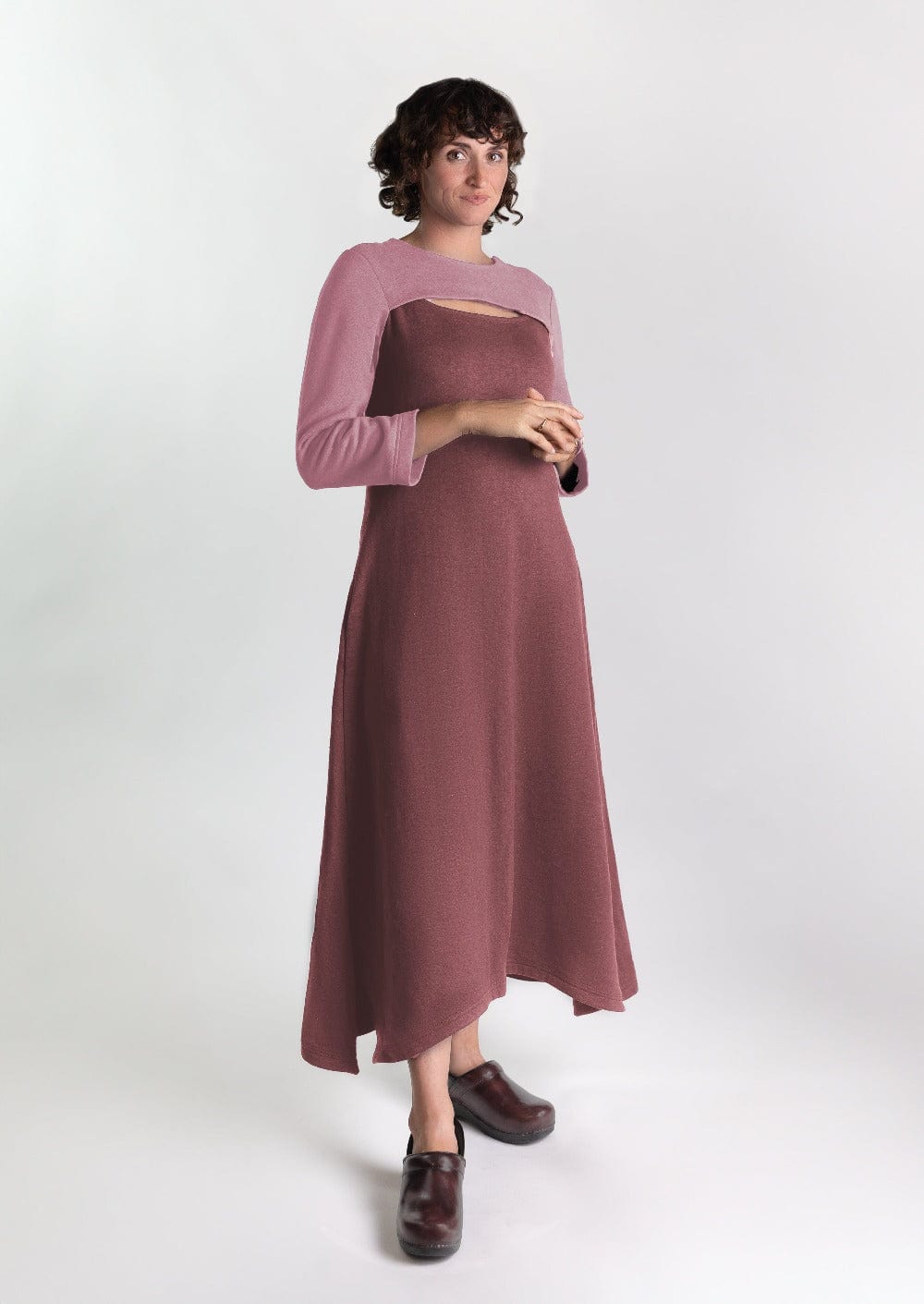 Cozy Cocoon  Fleece Dress