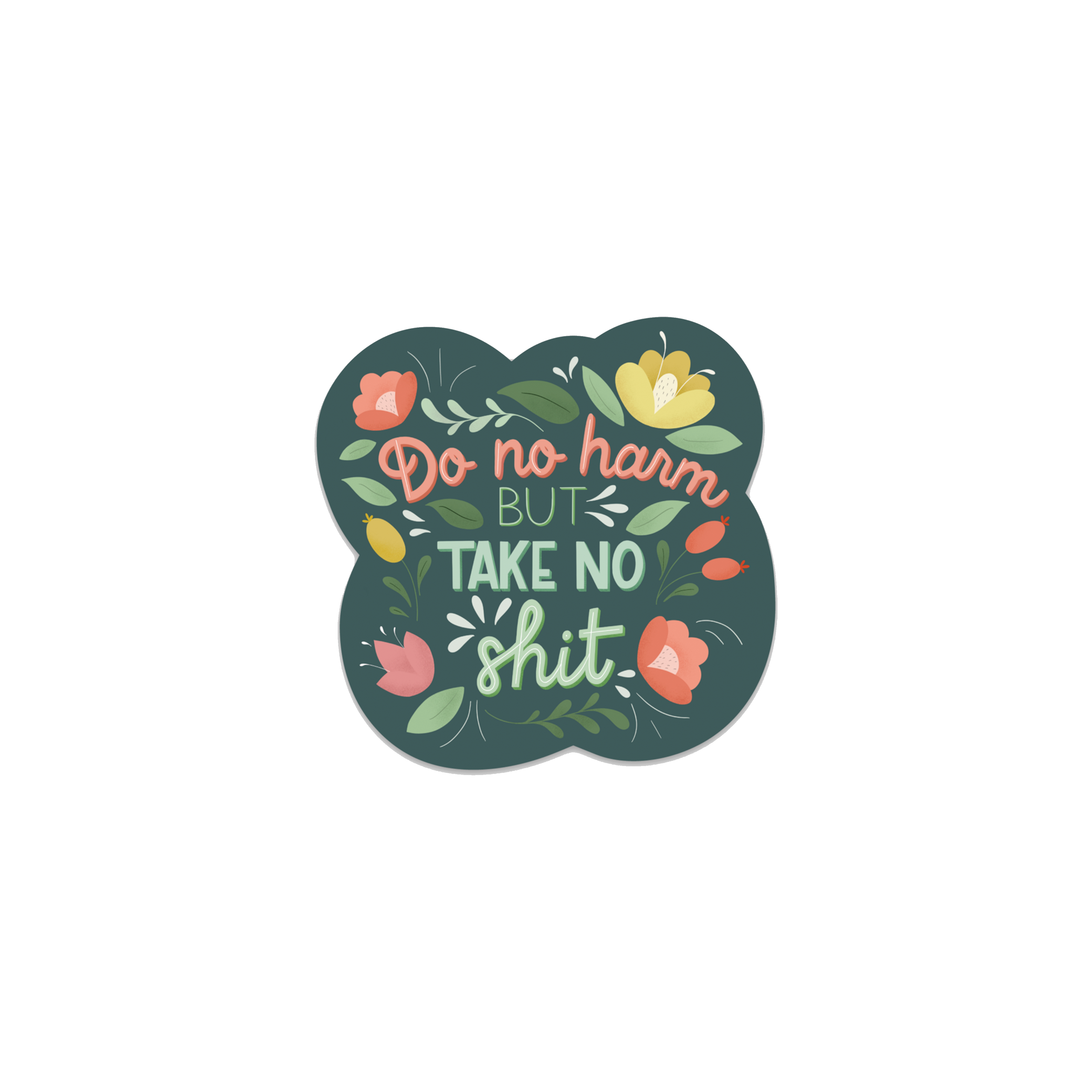 Do No Harm Vinyl Die-Cut Sticker