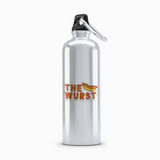 The Wurst Funny Hotdog Vinyl Sticker