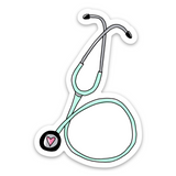 Stethoscope Doctor Love Vinyl Sticker