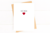 Fuck Cancer Get Well Card