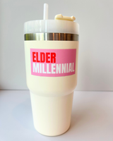 Cute Vinyl Sticker Elder Millennial Pink Sticker