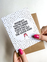 Funny Chemo Graduation Card – Hooray You’re Done With Chemo Cocktails, Cancer Recovery Celebration