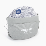 Hug Pillow - 10 lb with Pocket - Round Gray
