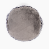 Hug Pillow - 10 lb with Pocket - Round Gray