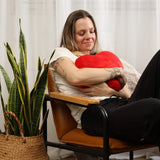 The Heart to Hug Pillow - Fearless Red