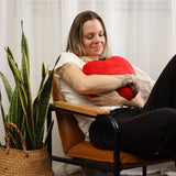 The Heart to Hug Pillow - Fearless Red
