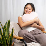 The Heart to Hug Pillow - Peaceful Pink