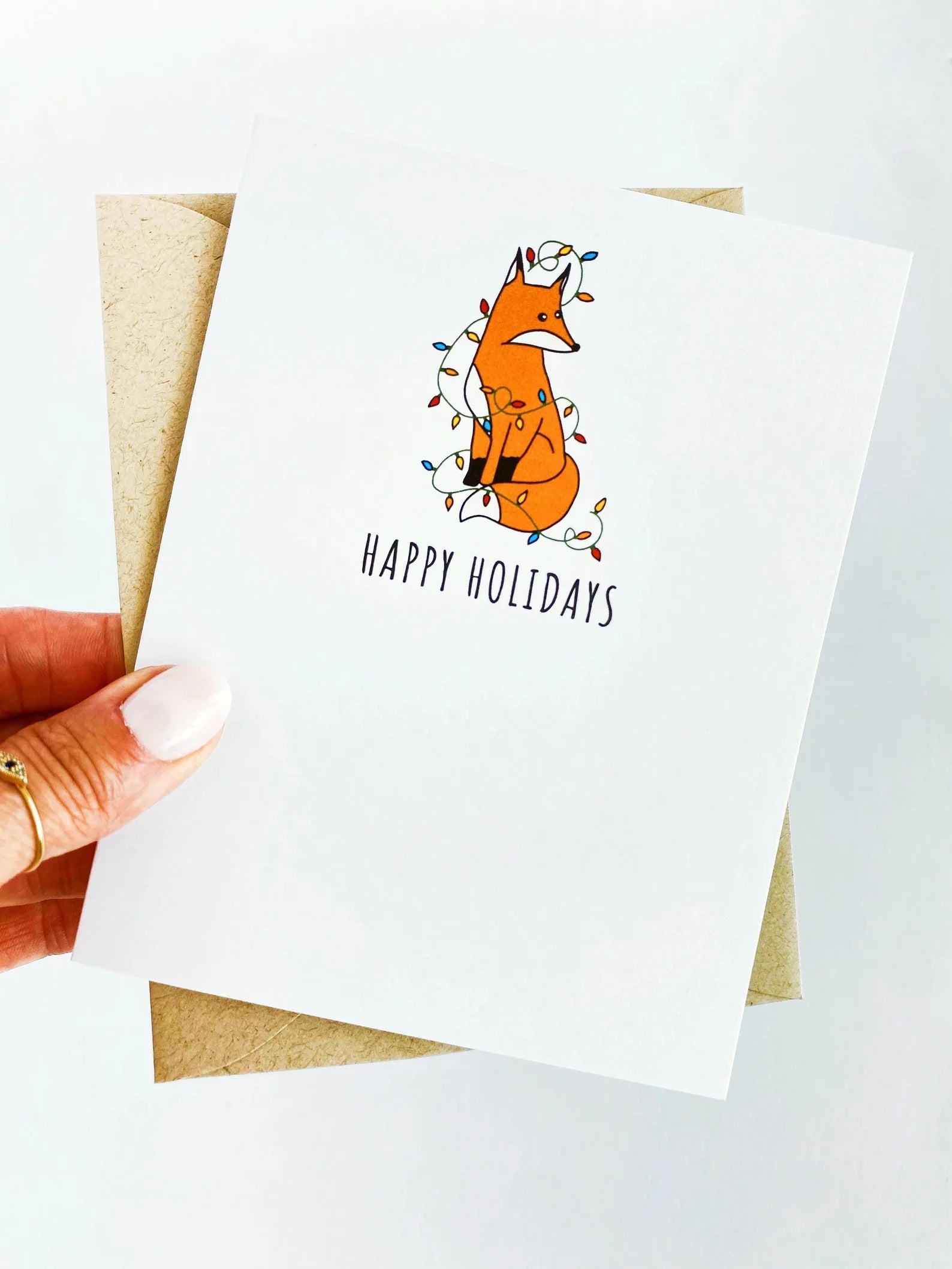 Festive Fox Holiday Card