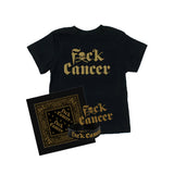Fxck Cancer Toddler Gold Stacked Package