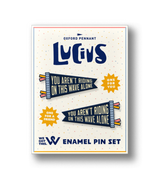 Lucius Enamel Pin Set • Lucius x Oxford Pennant x WGT