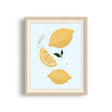 Lemon Illustration Art Print