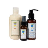 Essential Chemo Skincare Collection: Body Lotion + Face Serum + Soothing Balm