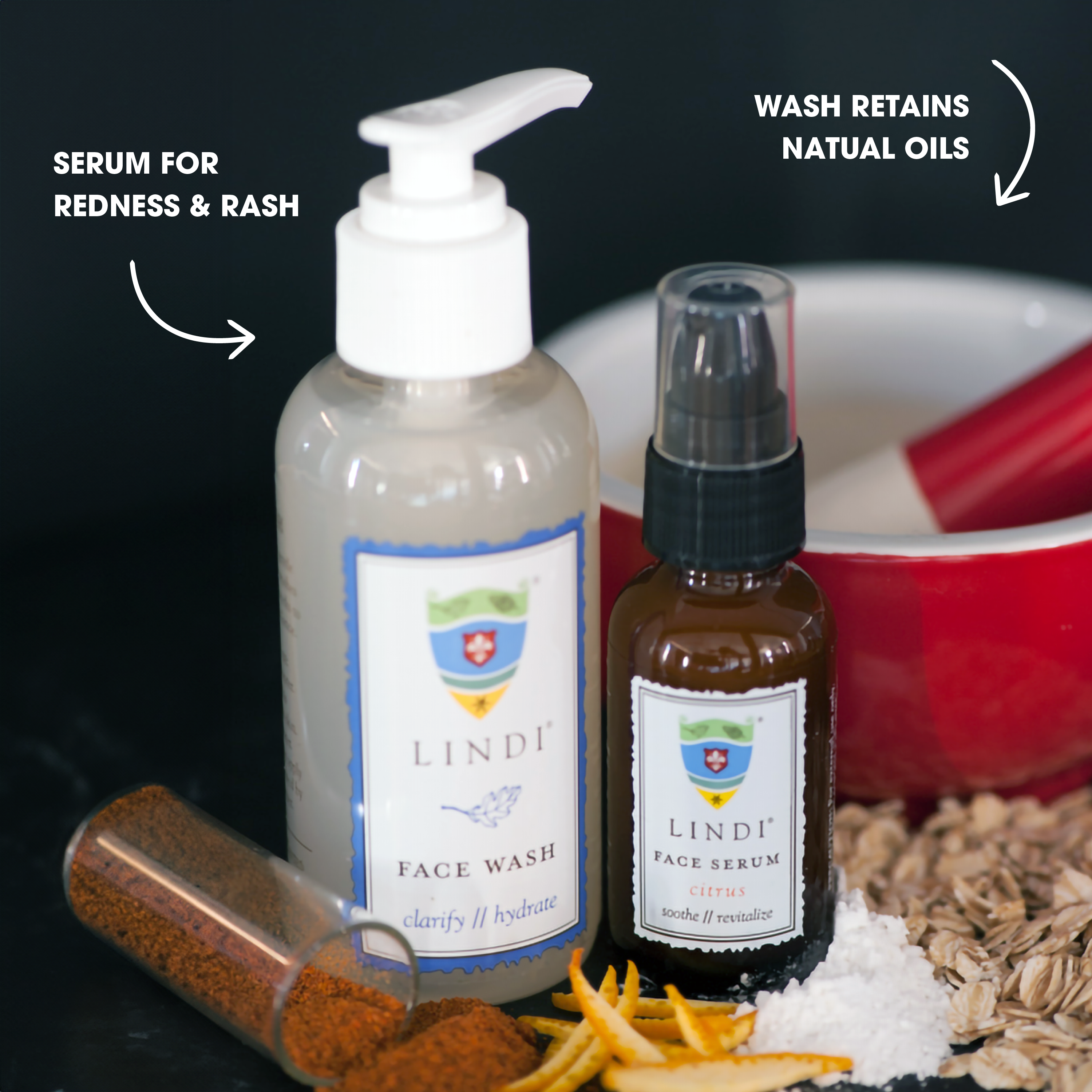 Essential Face Regimen:  Face Wash +  Face Serum