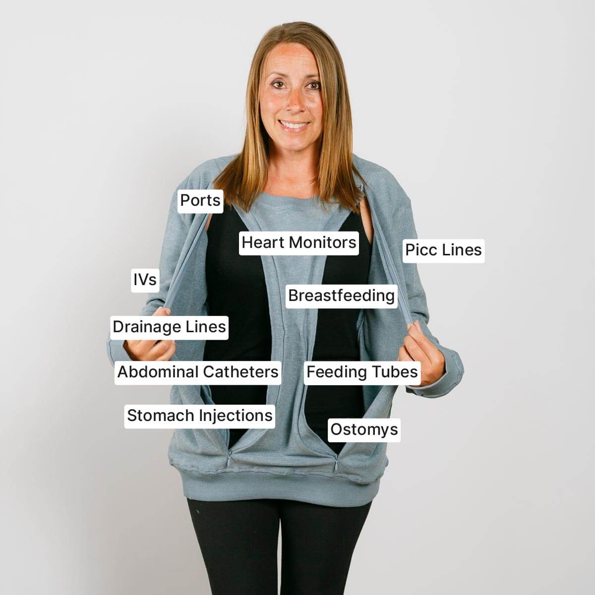 Multi-Access Crewneck