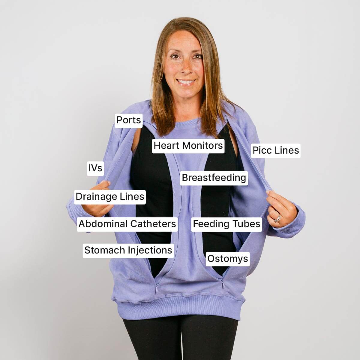 Multi-Access Crewneck