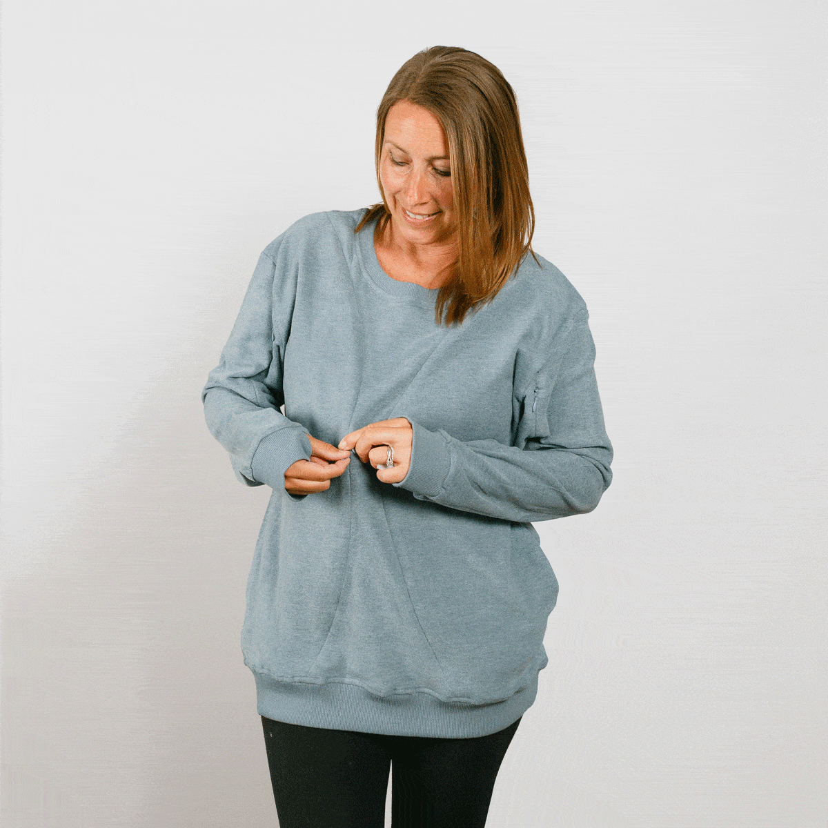 Multi-Access Crewneck