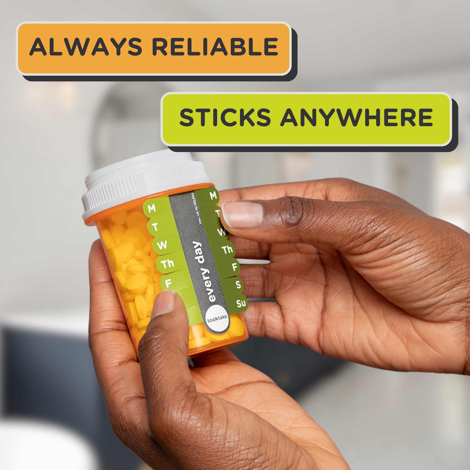 Tooktake Reminder Labels -  MIXED 3 PACK  (12 labels)