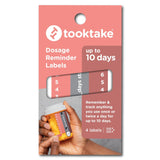 Tooktake Reminder Labels -  MIXED 3 PACK  (12 labels)
