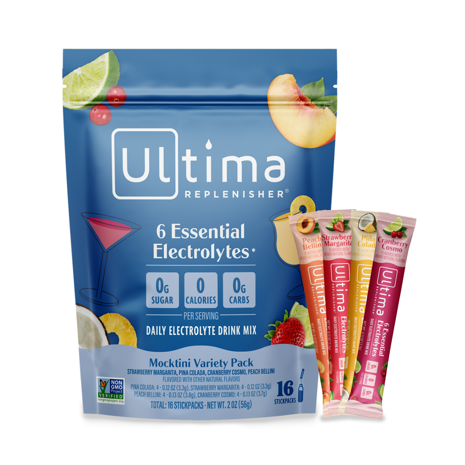 Mocktini Variety pack electrolyte drink mix - Ultima Replenisher