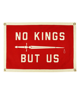 No Kings But Us Camp Flag • United By Blue x True Hand Society x Oxford Pennant Original