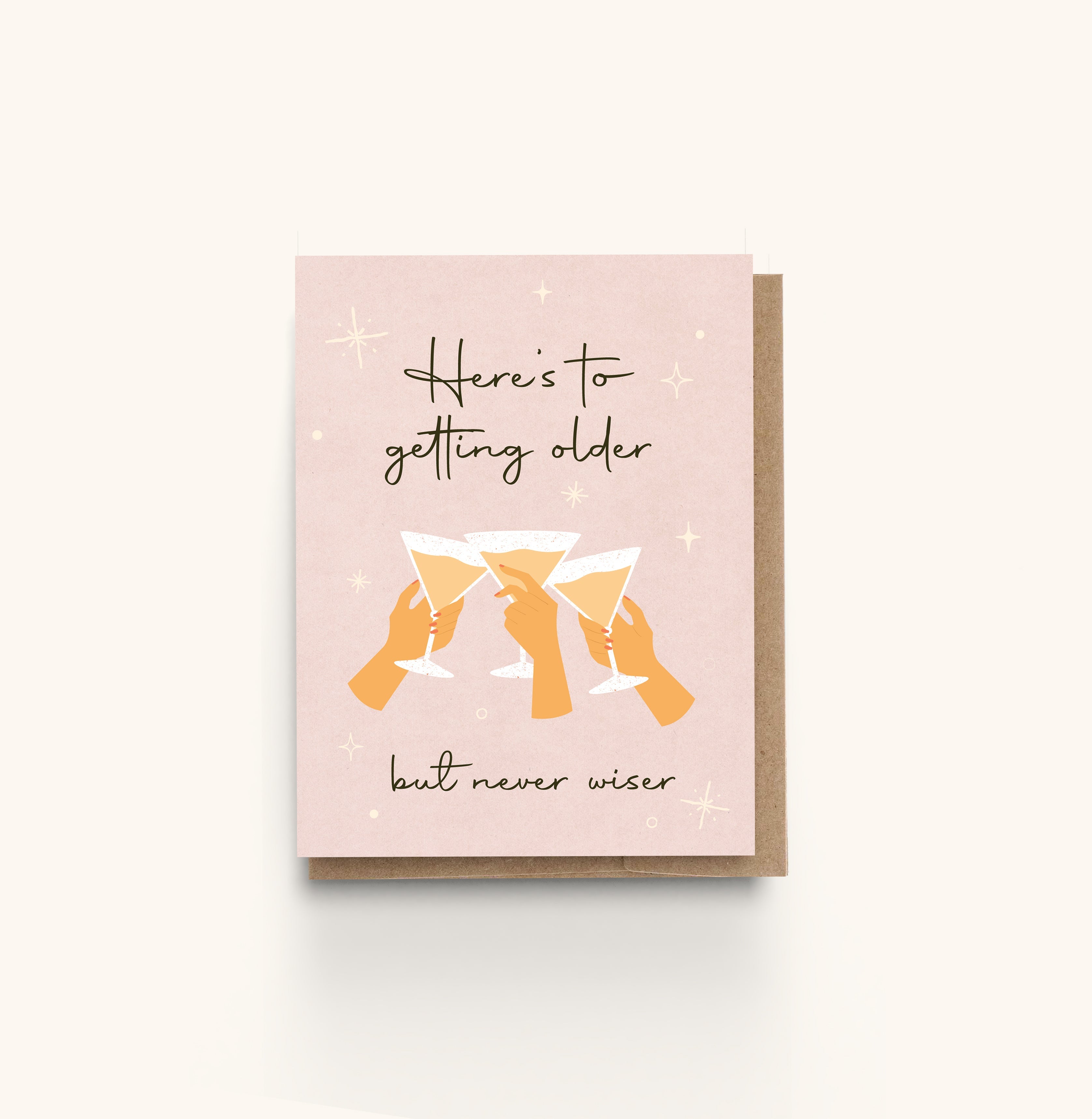 Older but Never Wiser Taylor Swift Birthday Greeting Card