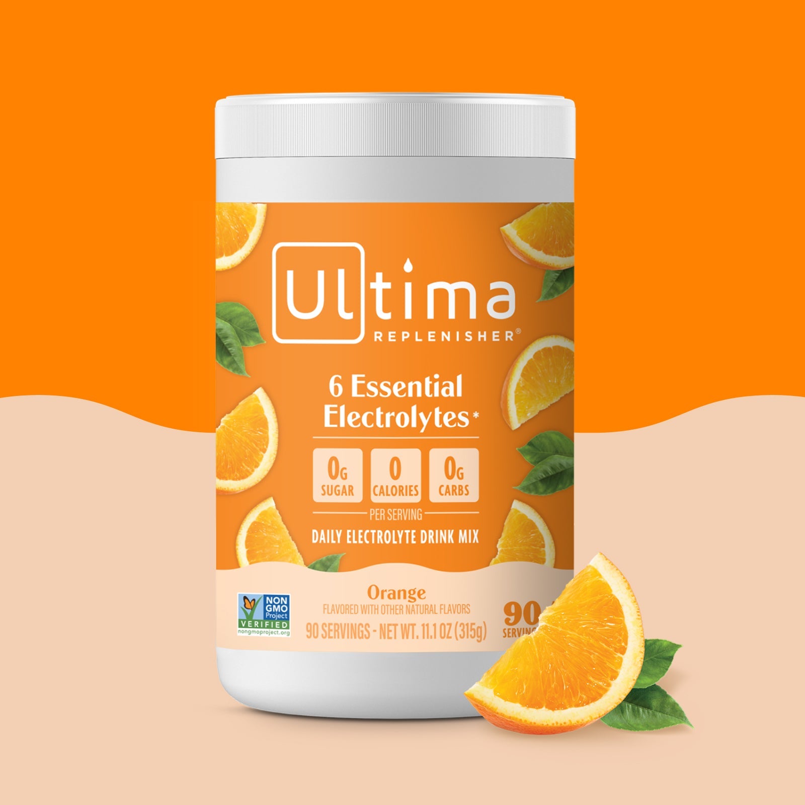 Orange electrolyte drink mix - Ultima Replenisher